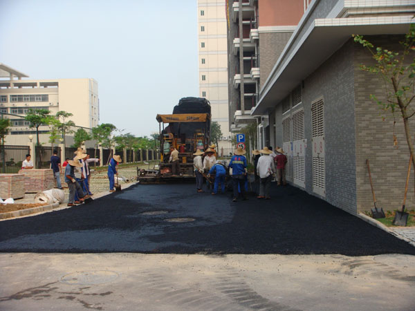 中山永基建設有限公司香暉園小區道路